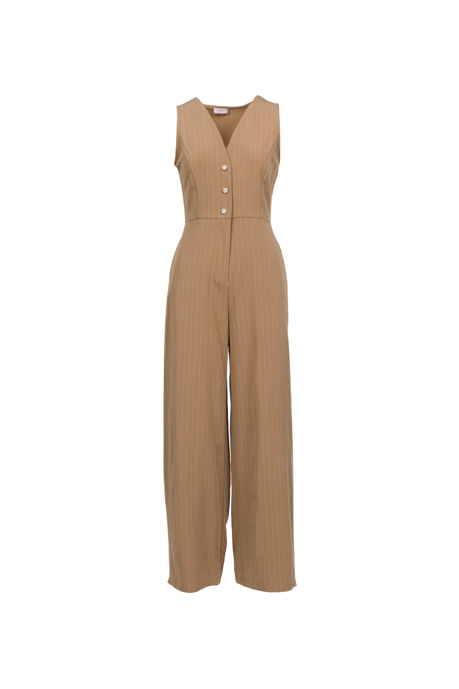 Saiph camel jumpsuit
