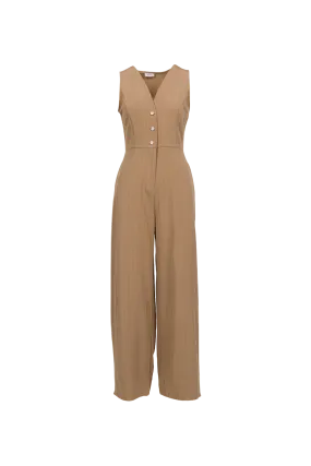 Saiph camel jumpsuit