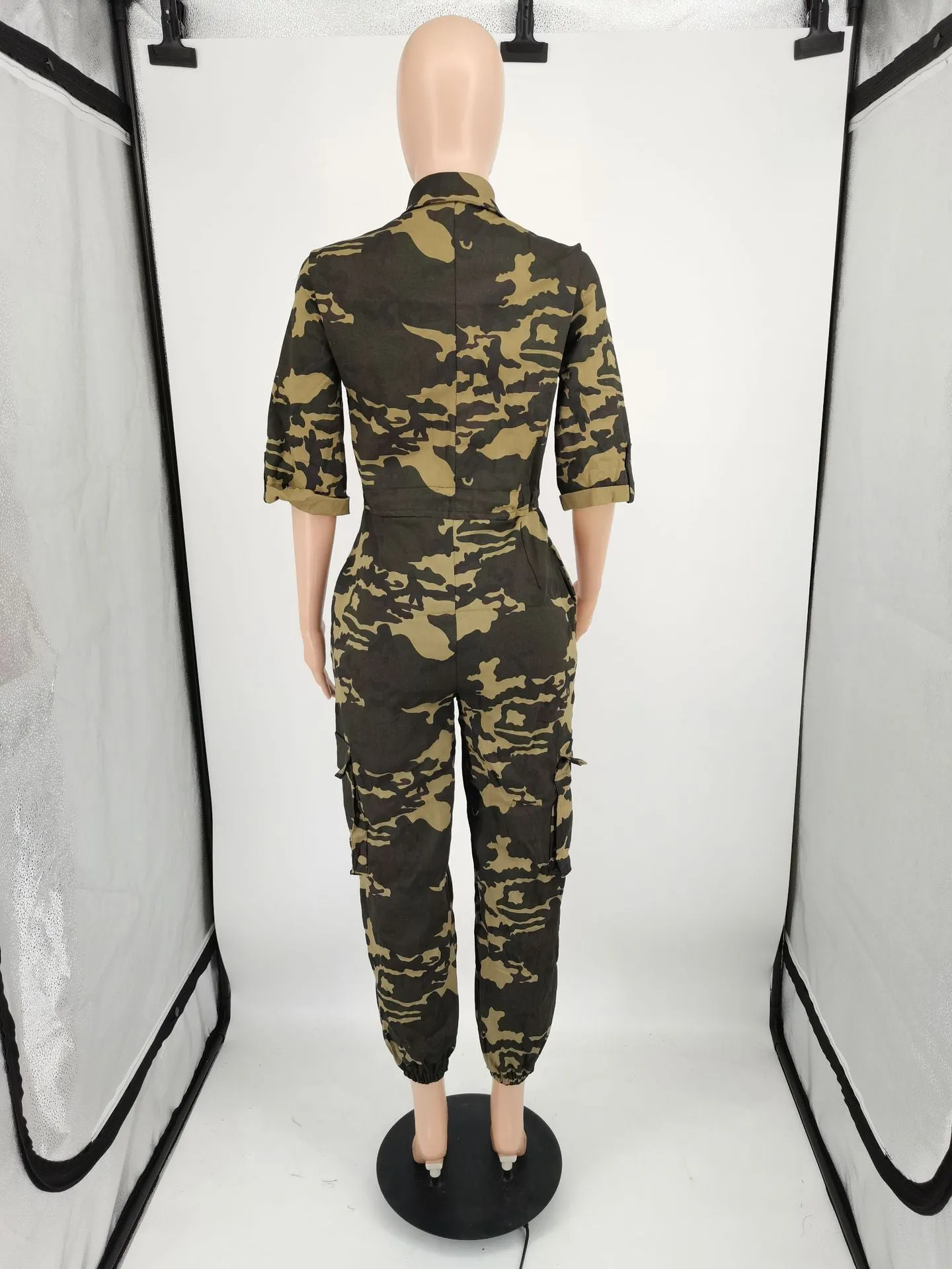 Sexy Ready for War Camo Jumpsuit