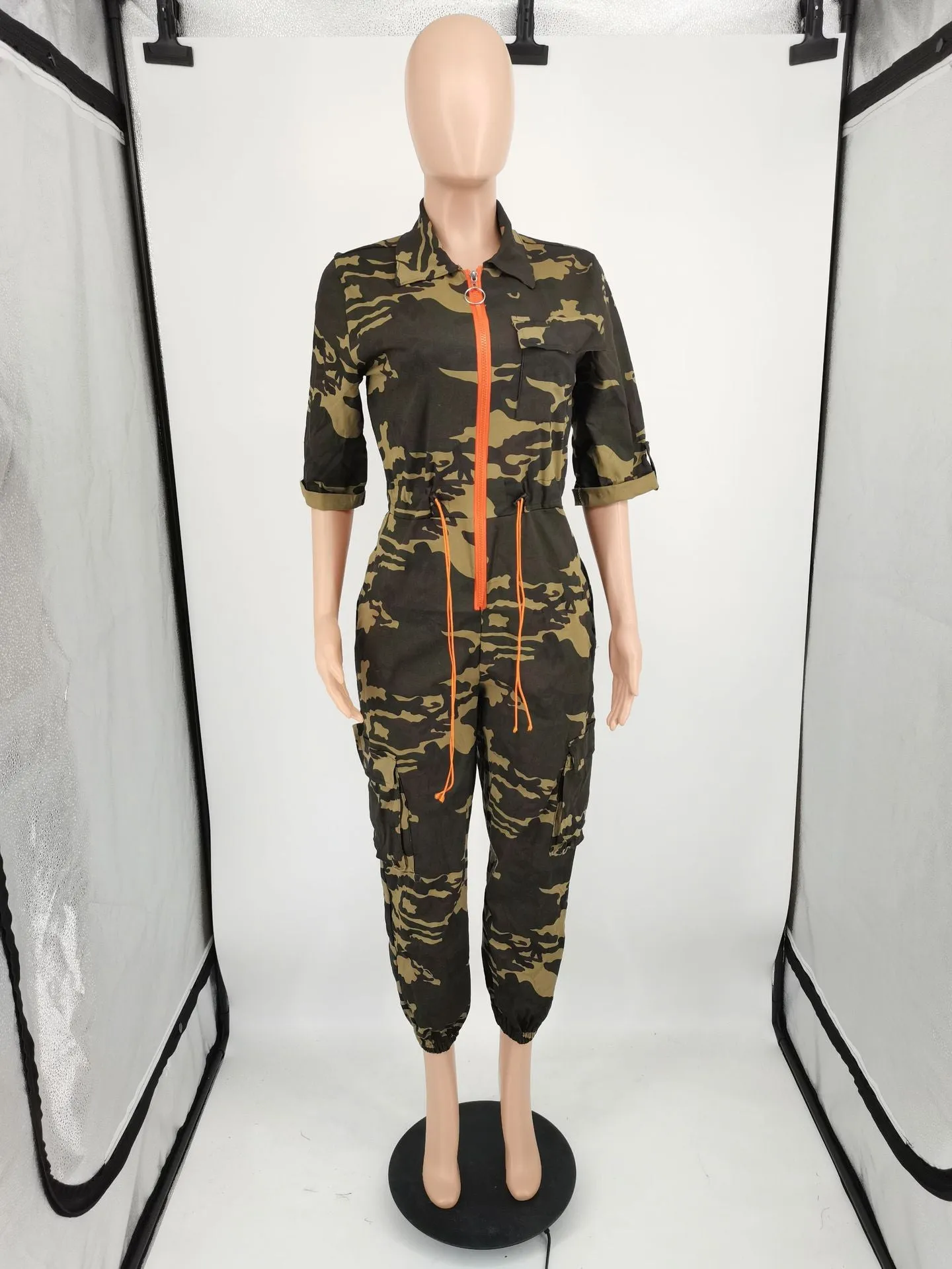 Sexy Ready for War Camo Jumpsuit
