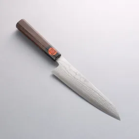 Shigeki Tanaka VG10 17 Layer Damascus Gyuto  180mm Walnut Handle
