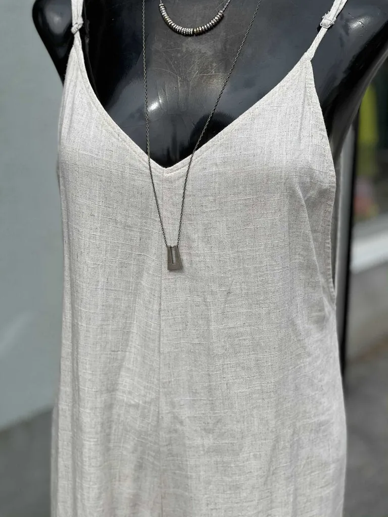 Shinestar Linen Jumpsuit S