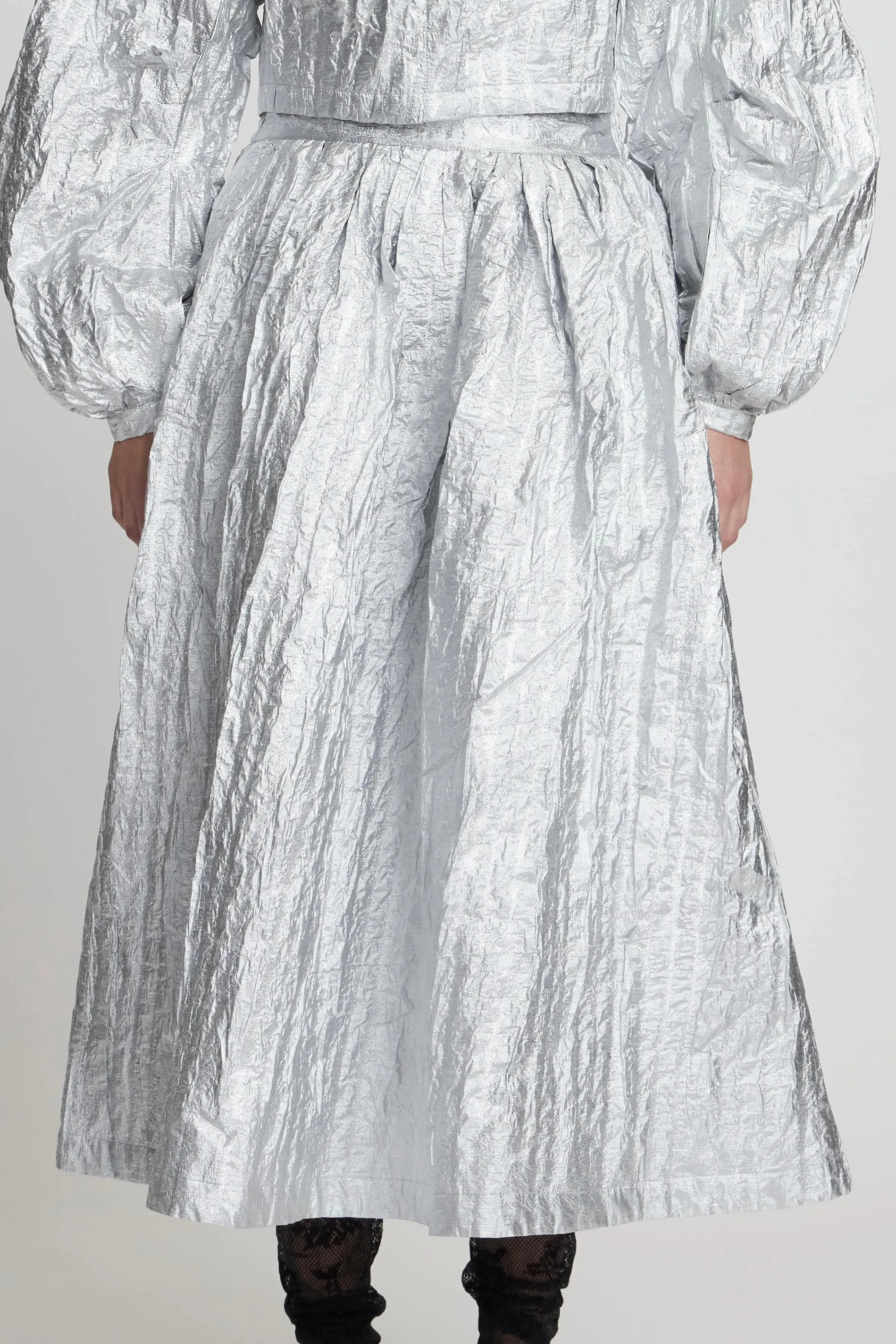 silver bomb skirt