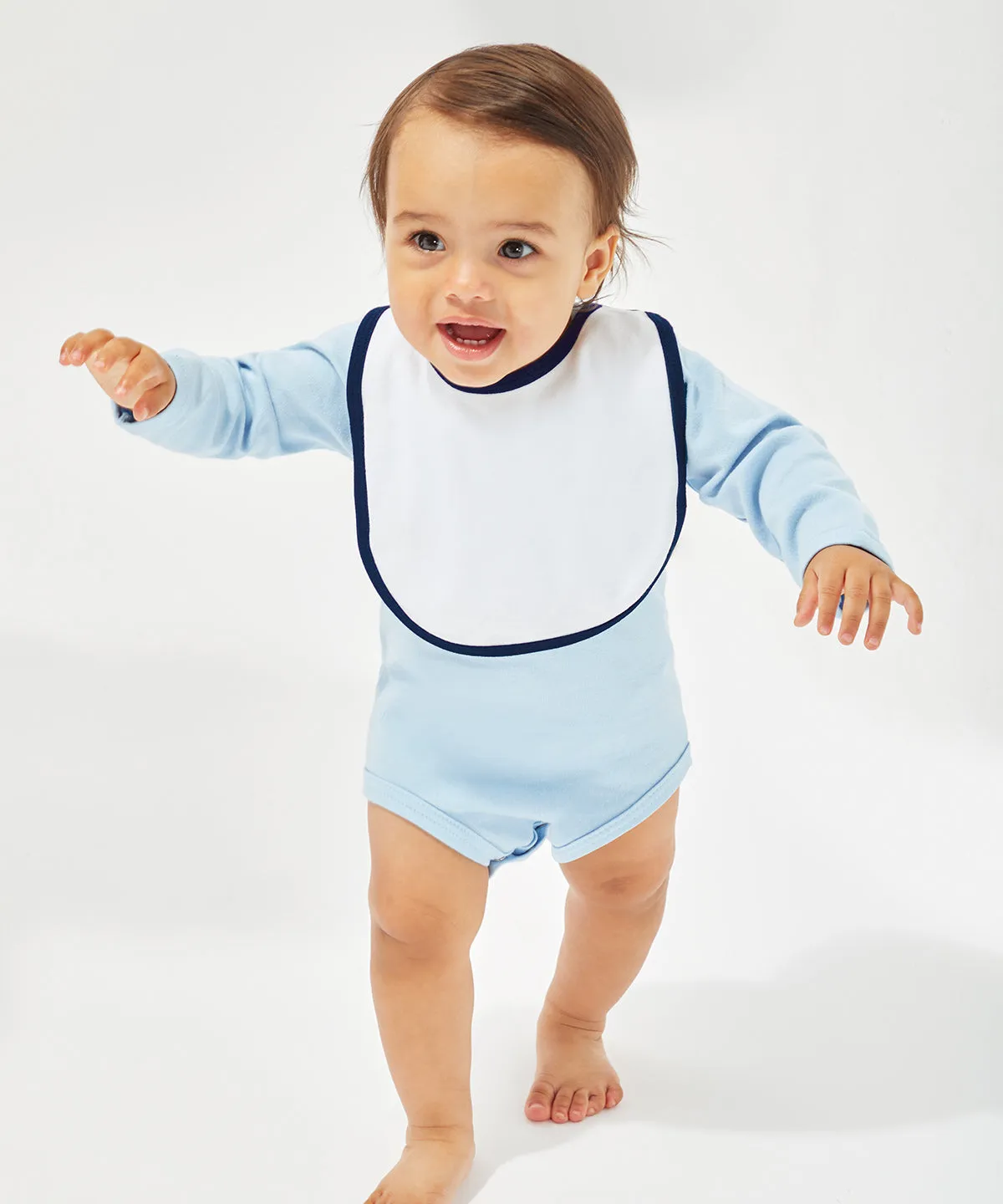 Single layer bib | White
