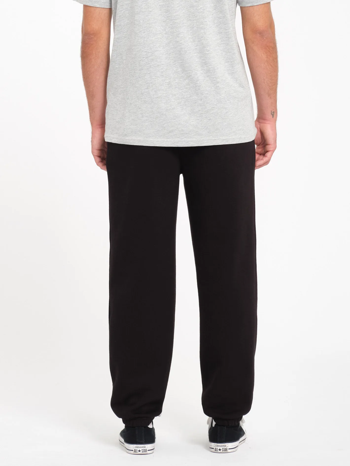 Single Stone Fleece Trousers - Black