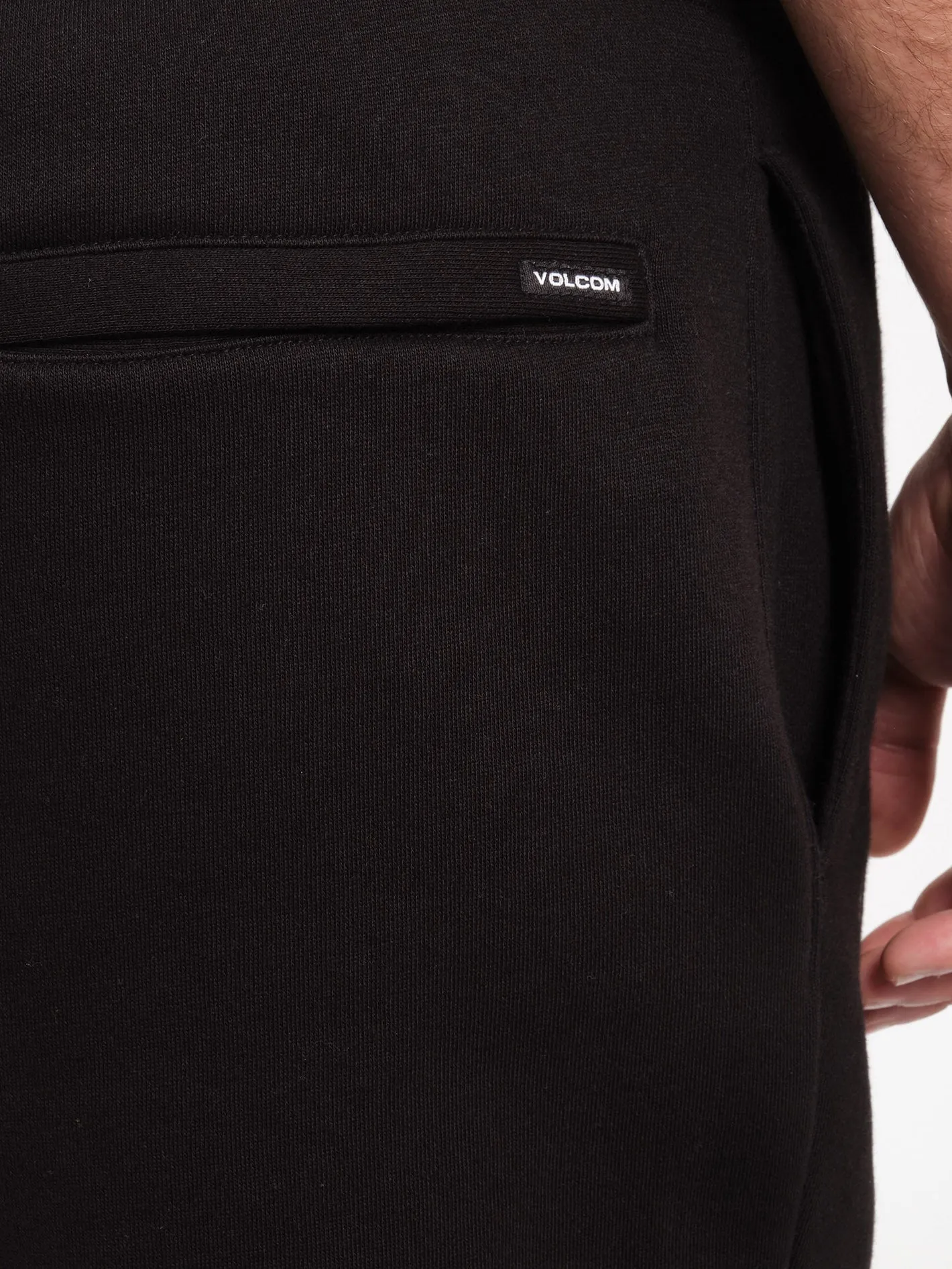 Single Stone Fleece Trousers - Black
