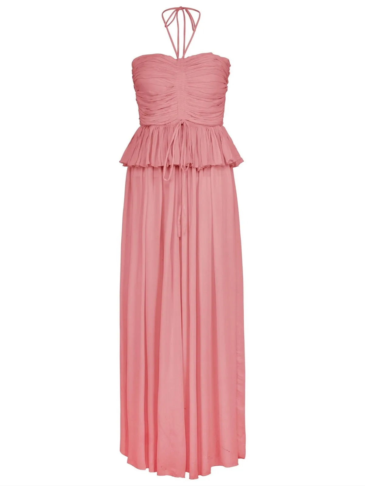 SRI Bamboo Palazzo Jumpsuit in Blush Pink