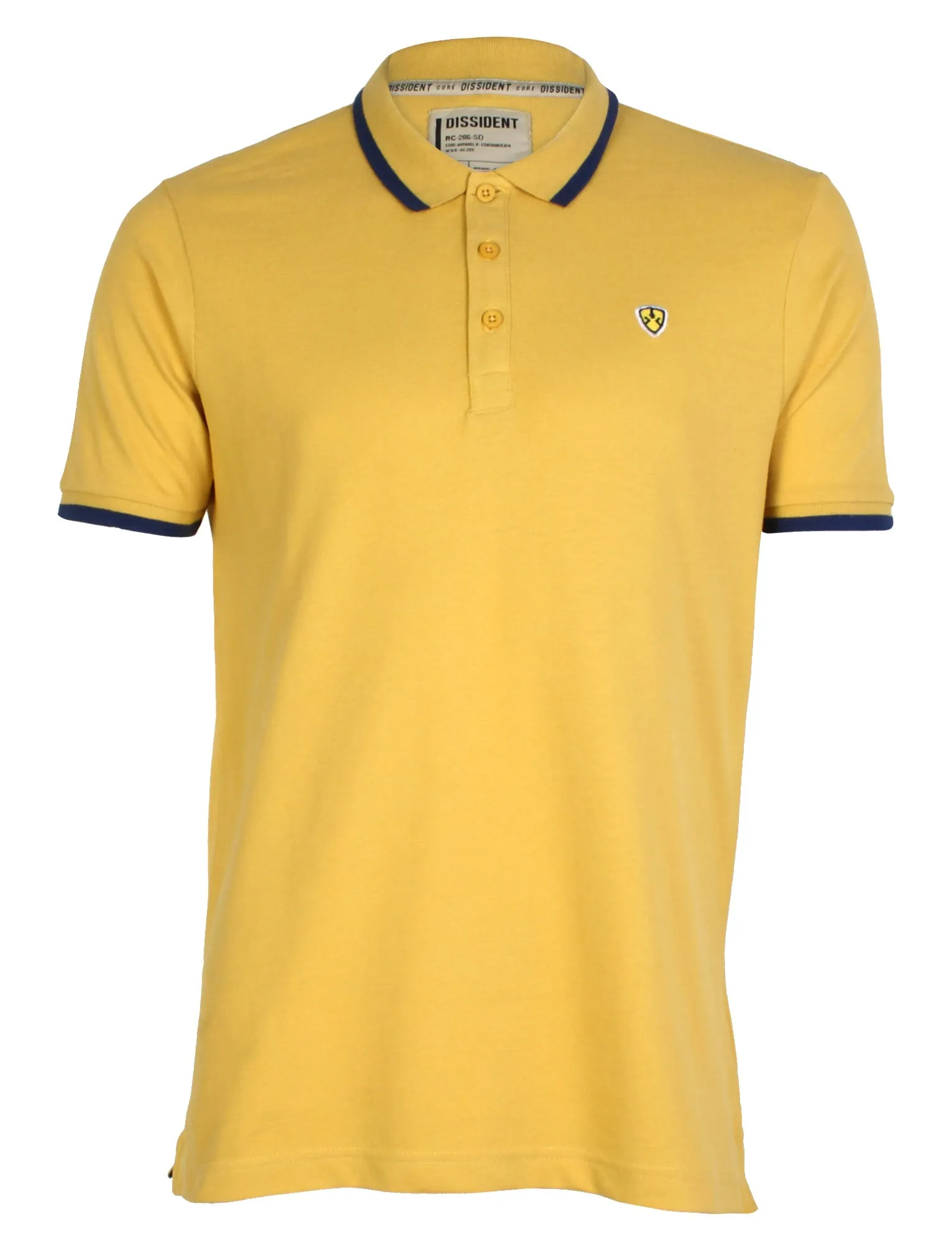 Stretton Yolk Yellow Polo Shirt - Dissident