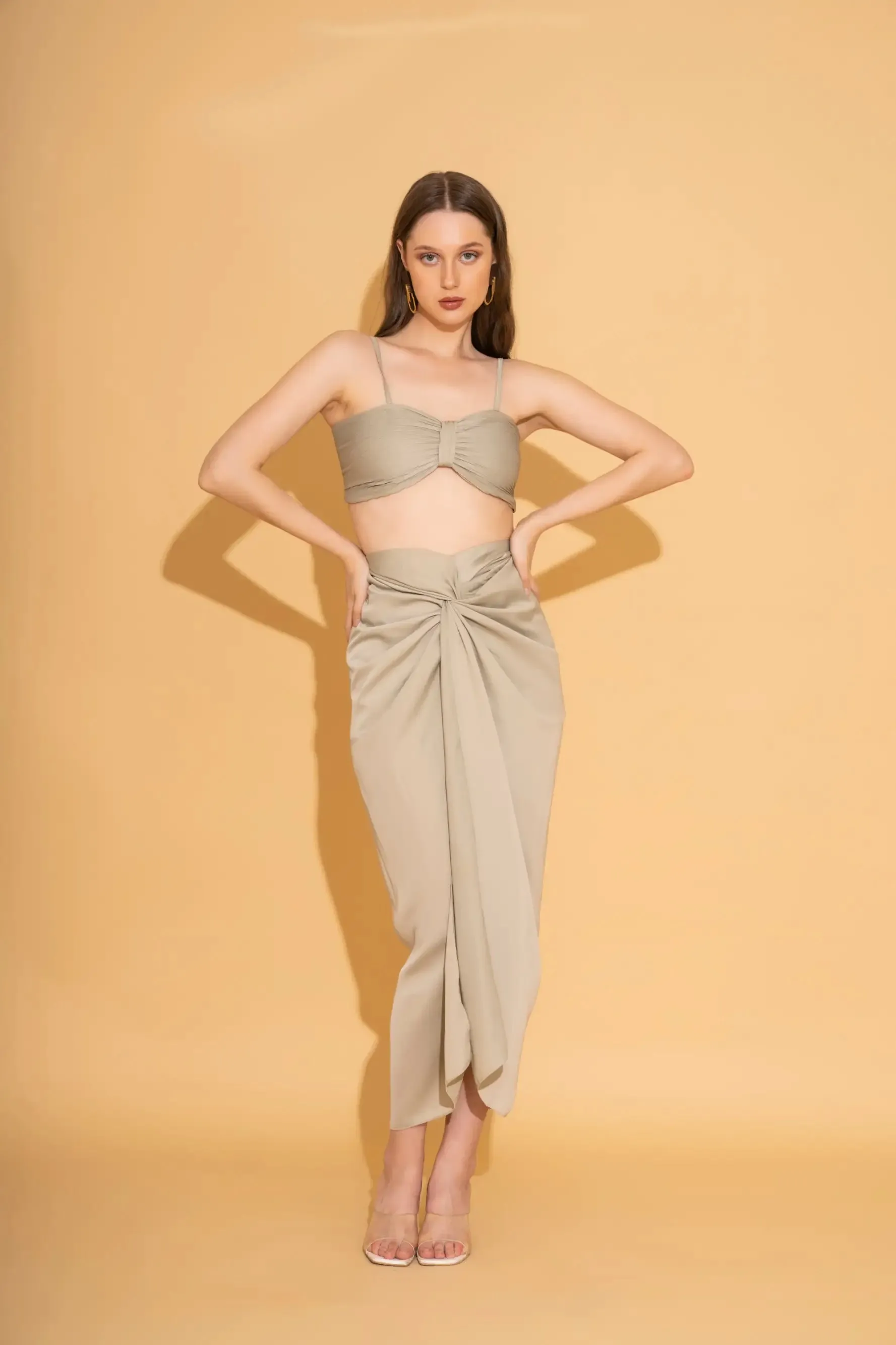Summer Green Pastel Skirt