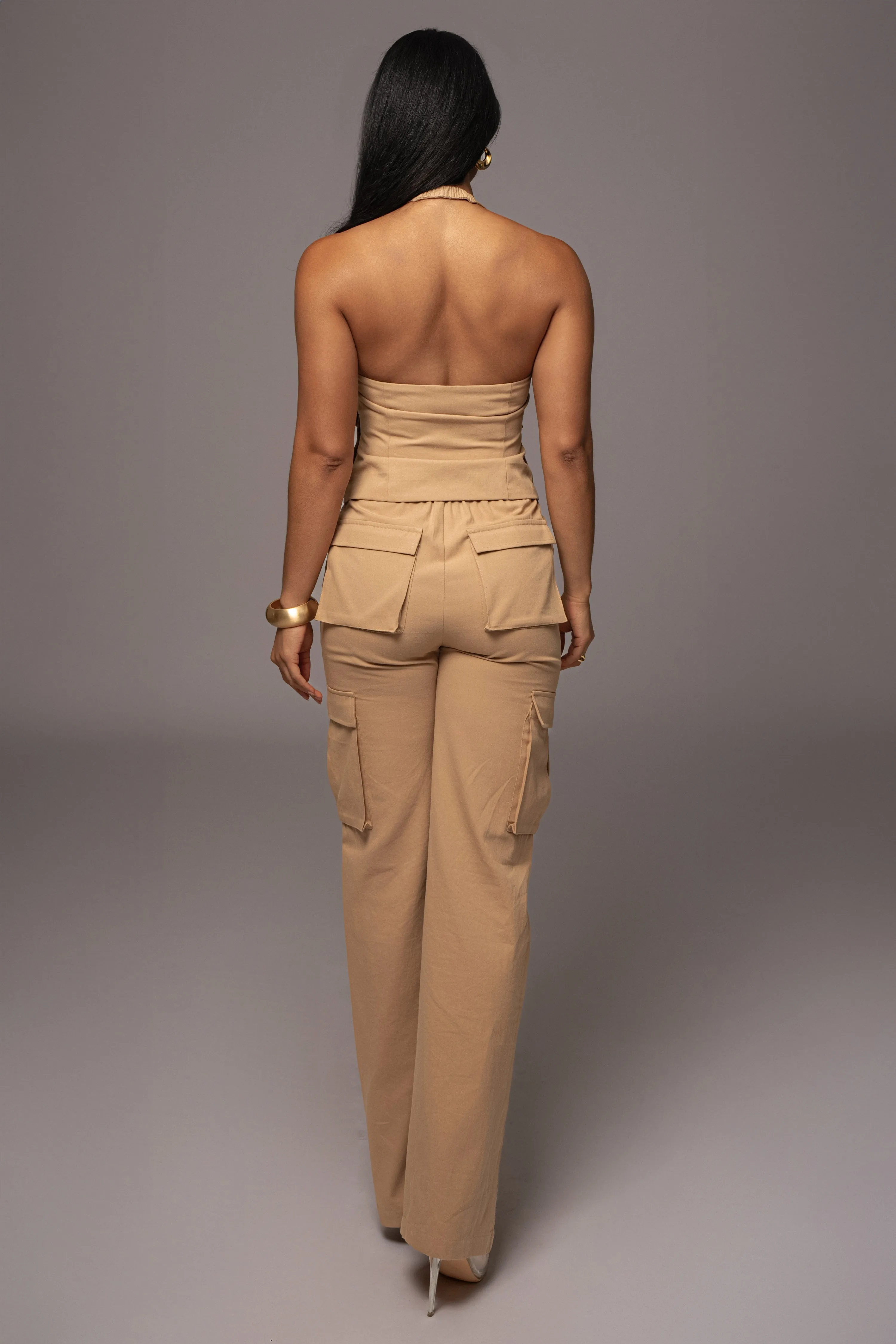 Tan Aeris Pant Set