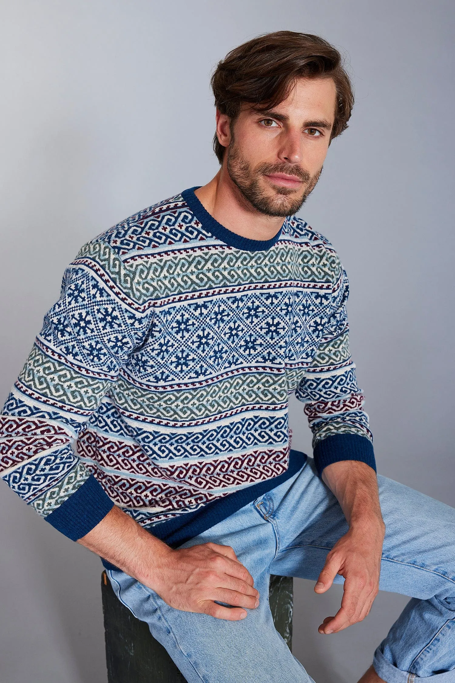 Telemark Cashmere Sweater for Men