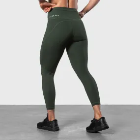 THE BRAVE - WOMEN'S SCULPT TIGHTS - DARK OLIVE