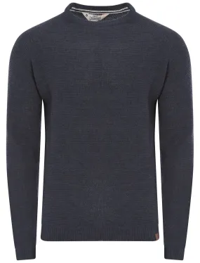 Tokyo Laundry Wesam navy blue jumper