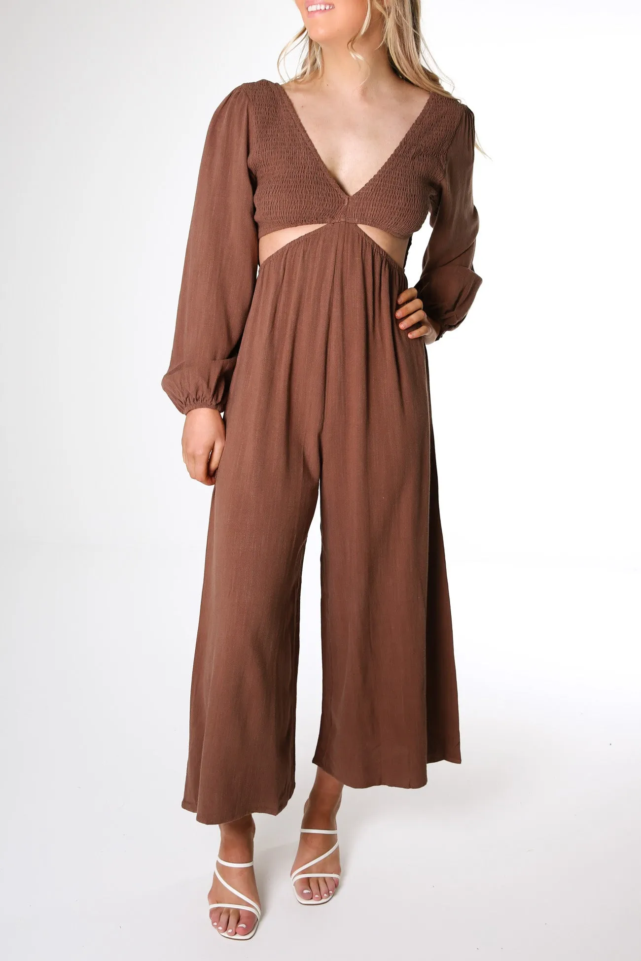 Tremont Jumpsuit Chocolate
