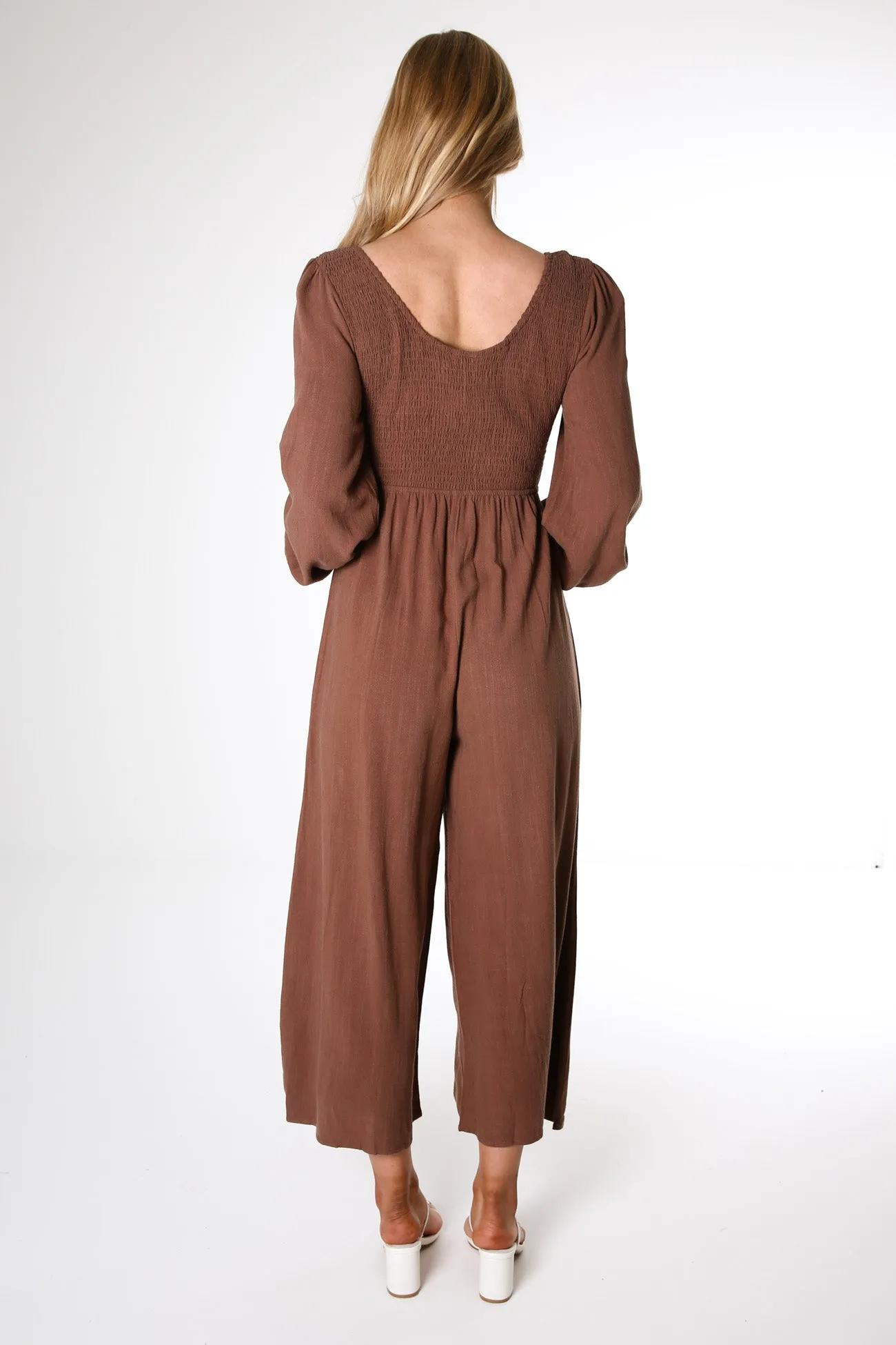 Tremont Jumpsuit Chocolate
