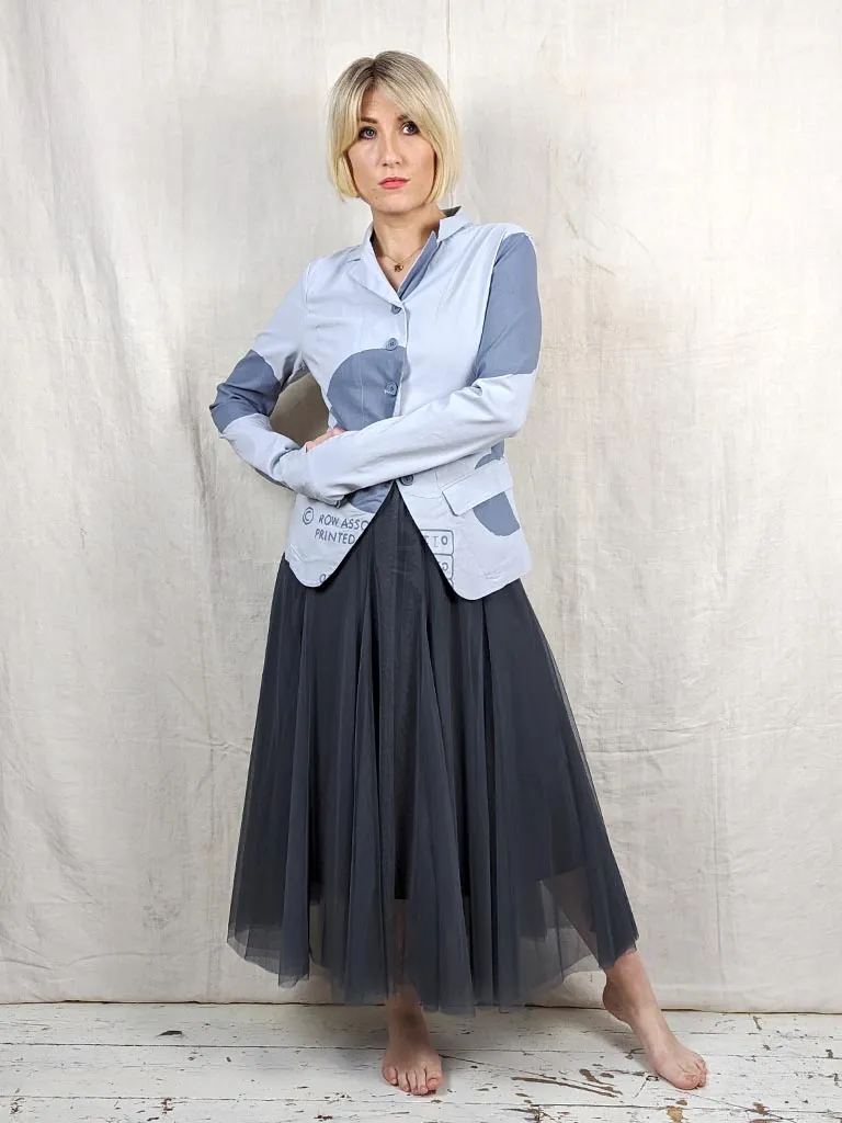Tulle Skirt - Charcoal Grey