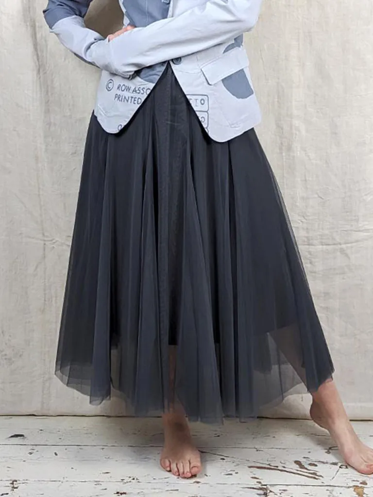 Tulle Skirt - Charcoal Grey