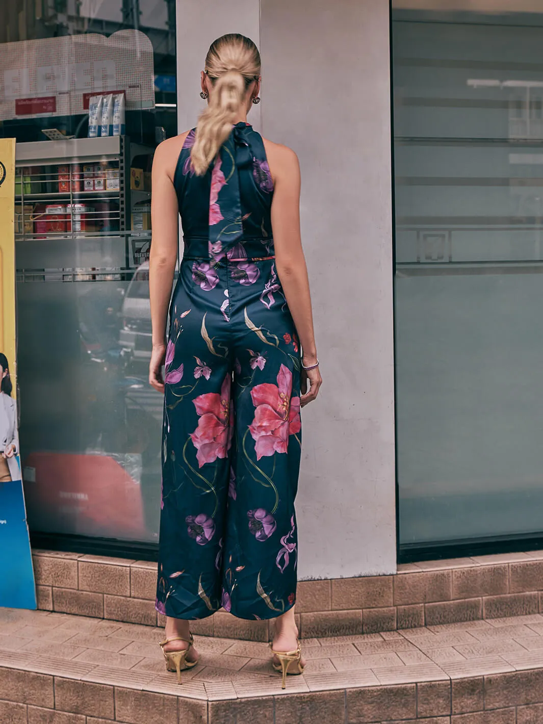 Upper East Pleated Jumpsuit