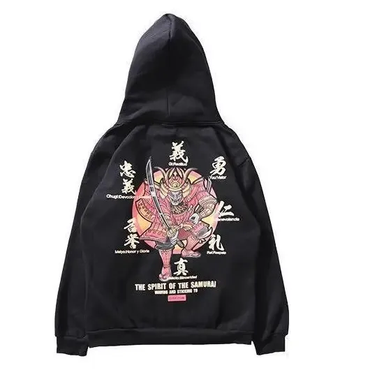 Velvet Padded Thickened Sweater Male Hooded Plus Size