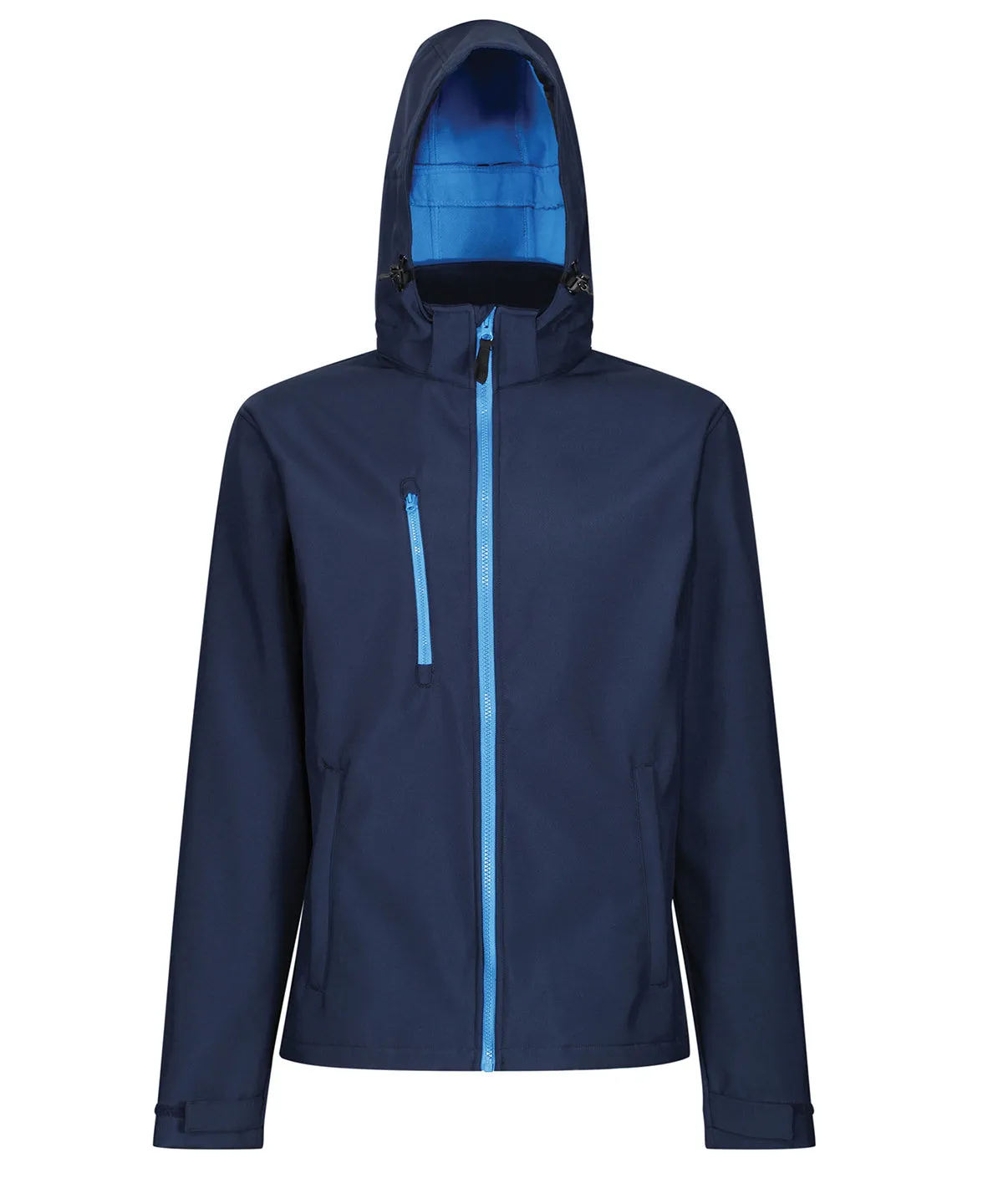 Venturer 3-layer hooded softshell jacket | Navy