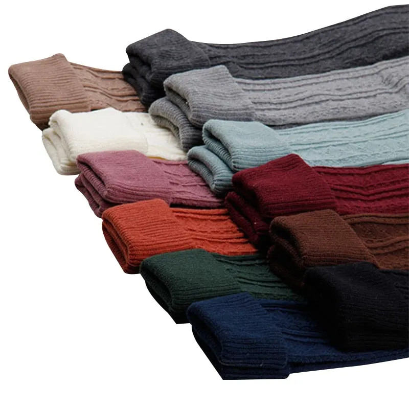 VenusFox High Quality Warm Cotton Thigh High Over The Knee Socks For Women