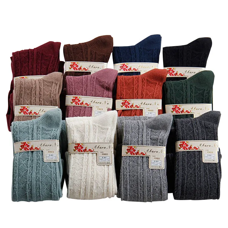 VenusFox High Quality Warm Cotton Thigh High Over The Knee Socks For Women