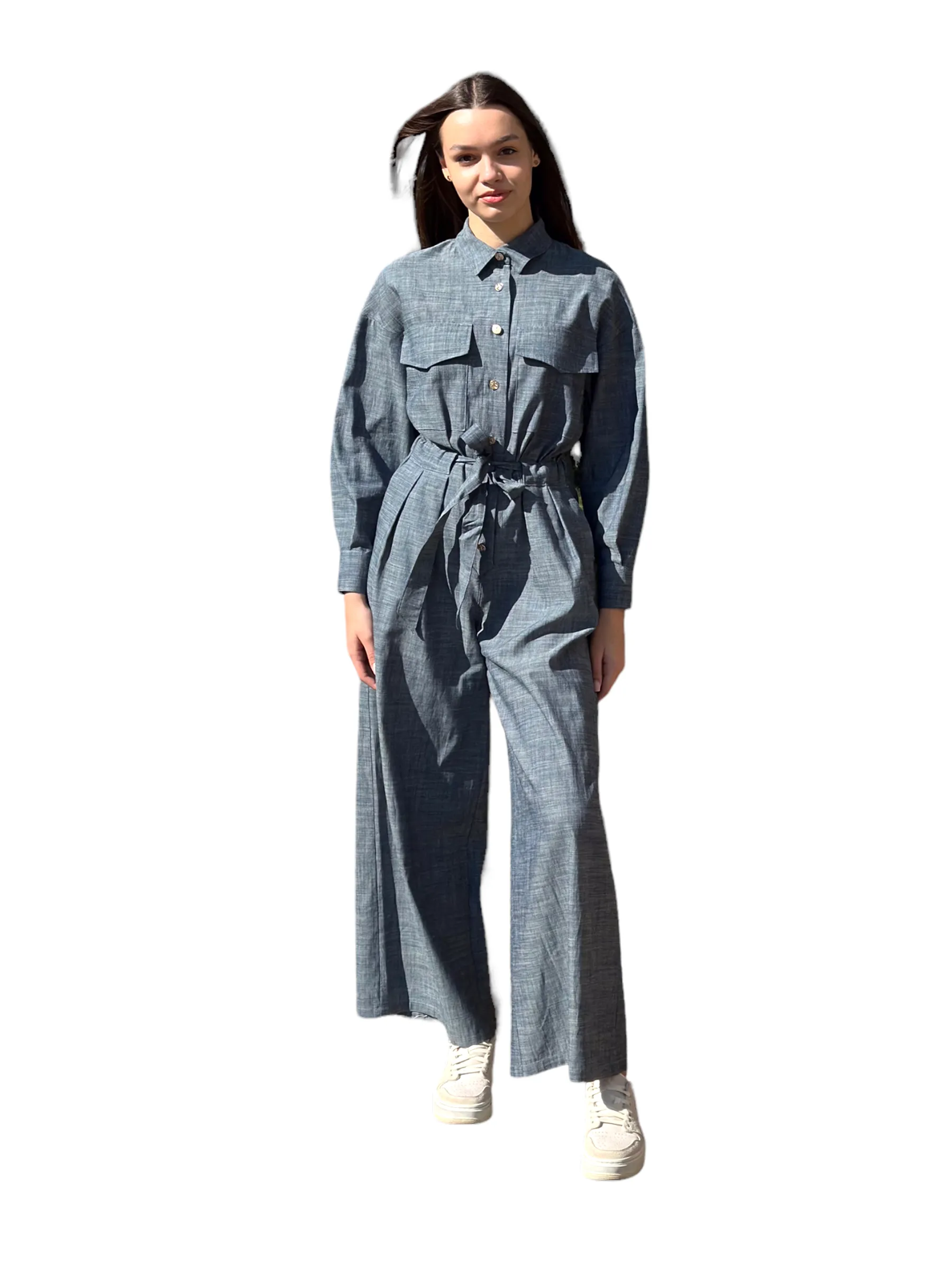 Vicolo denim jumpsuit