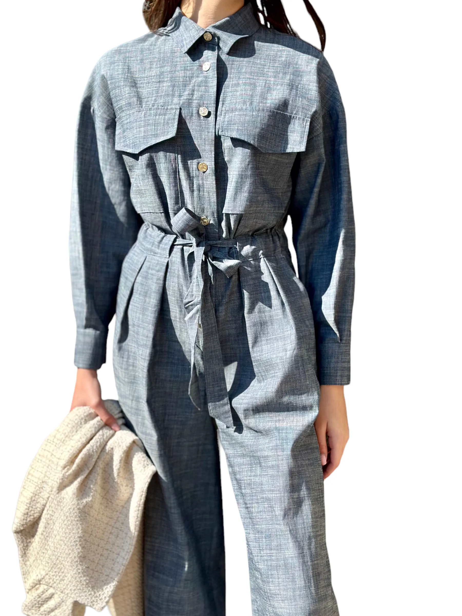 Vicolo denim jumpsuit