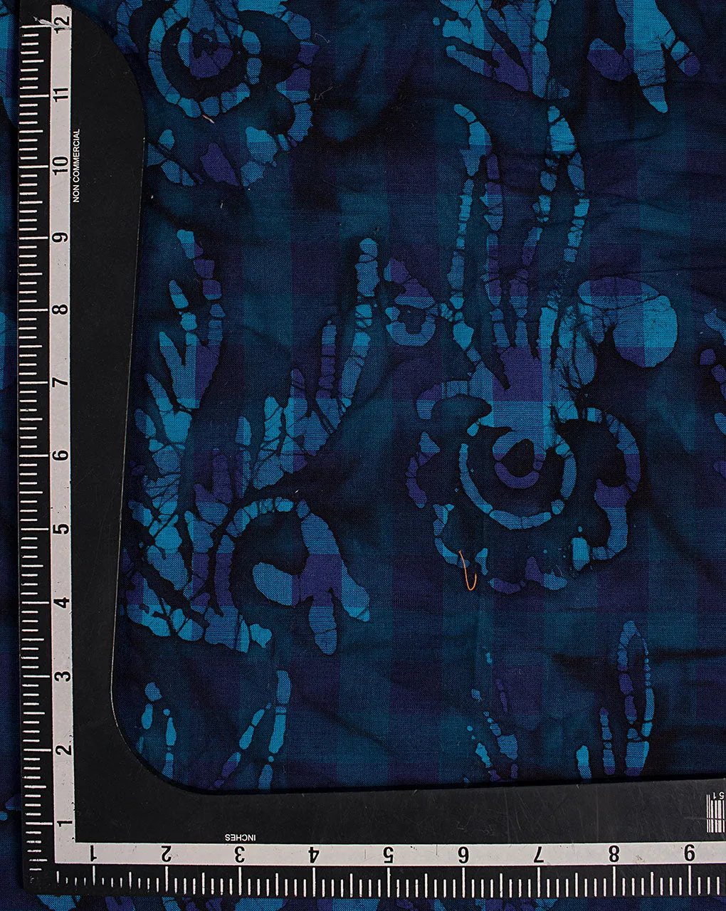 Wax Batik Hand Block Loom Textured Cotton Fabric