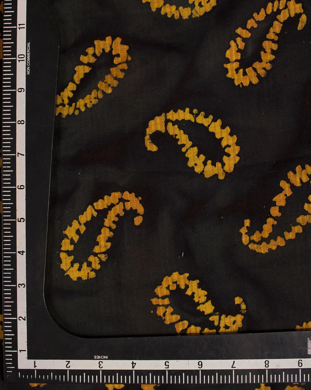 Wax Batik Hand Block Twill Cotton Fabric