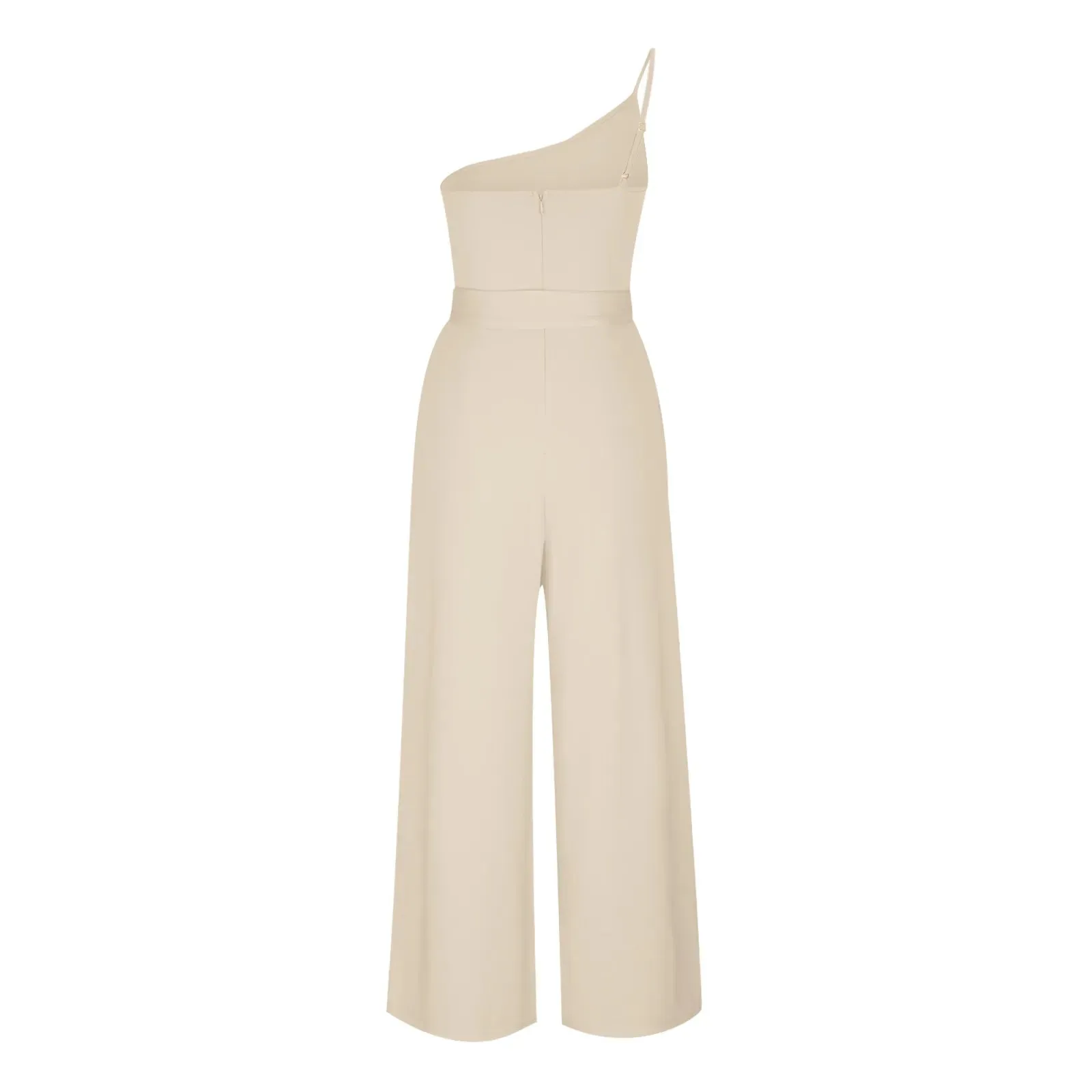 Wide-Leg Belted Jumpsuit for Elegant Evenings