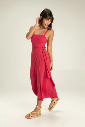 Wide Midi Skirt