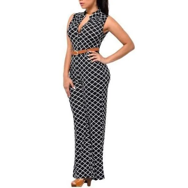 Women (7 Colors) Sleeveless Jumpsuit