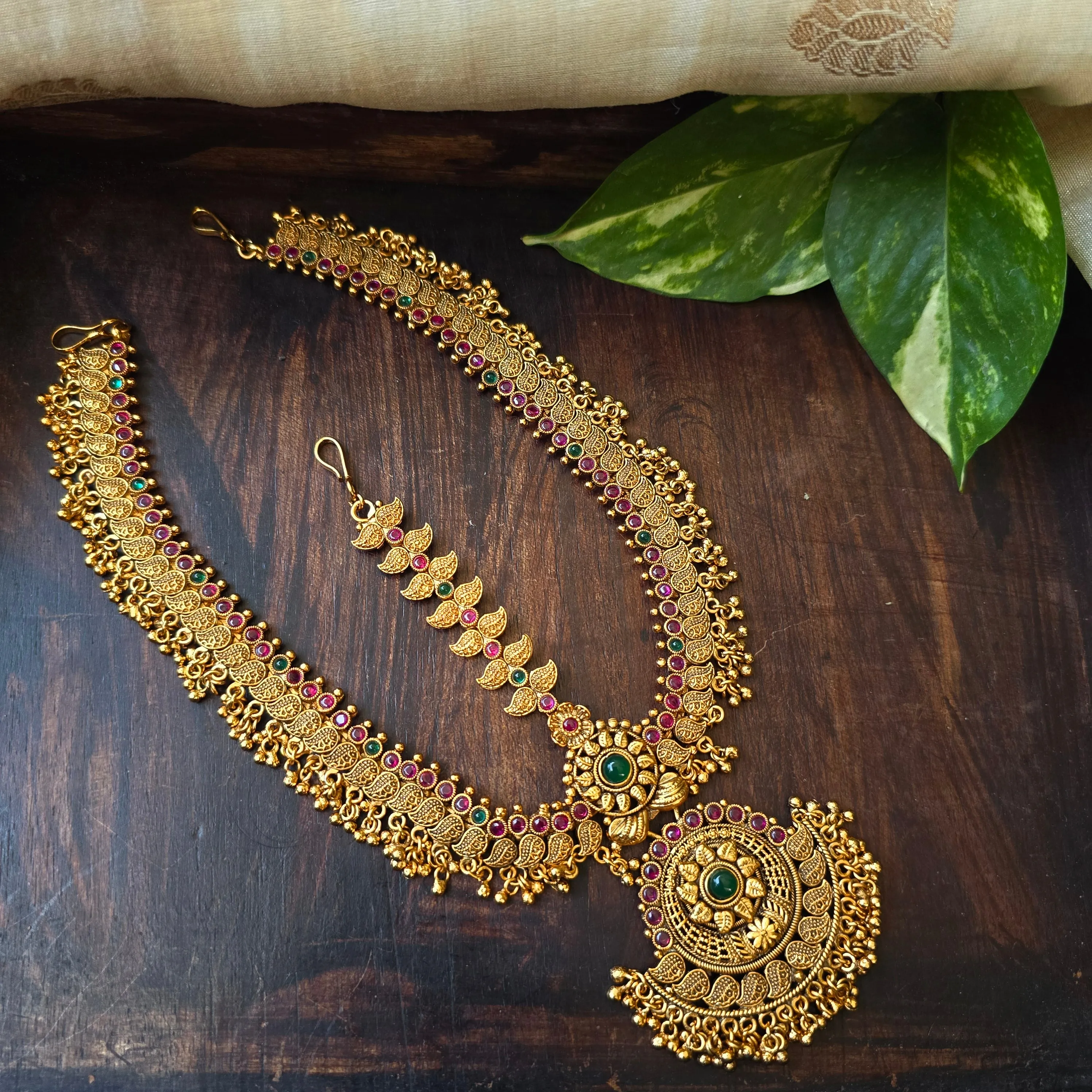 Women Three Layer Maang Tikka