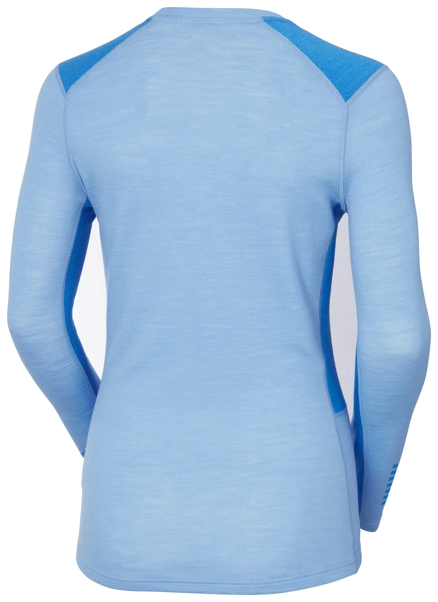 WOMEN'S LIFA MERINO MIDWEIGHT CREW - BRIGHT BLUE