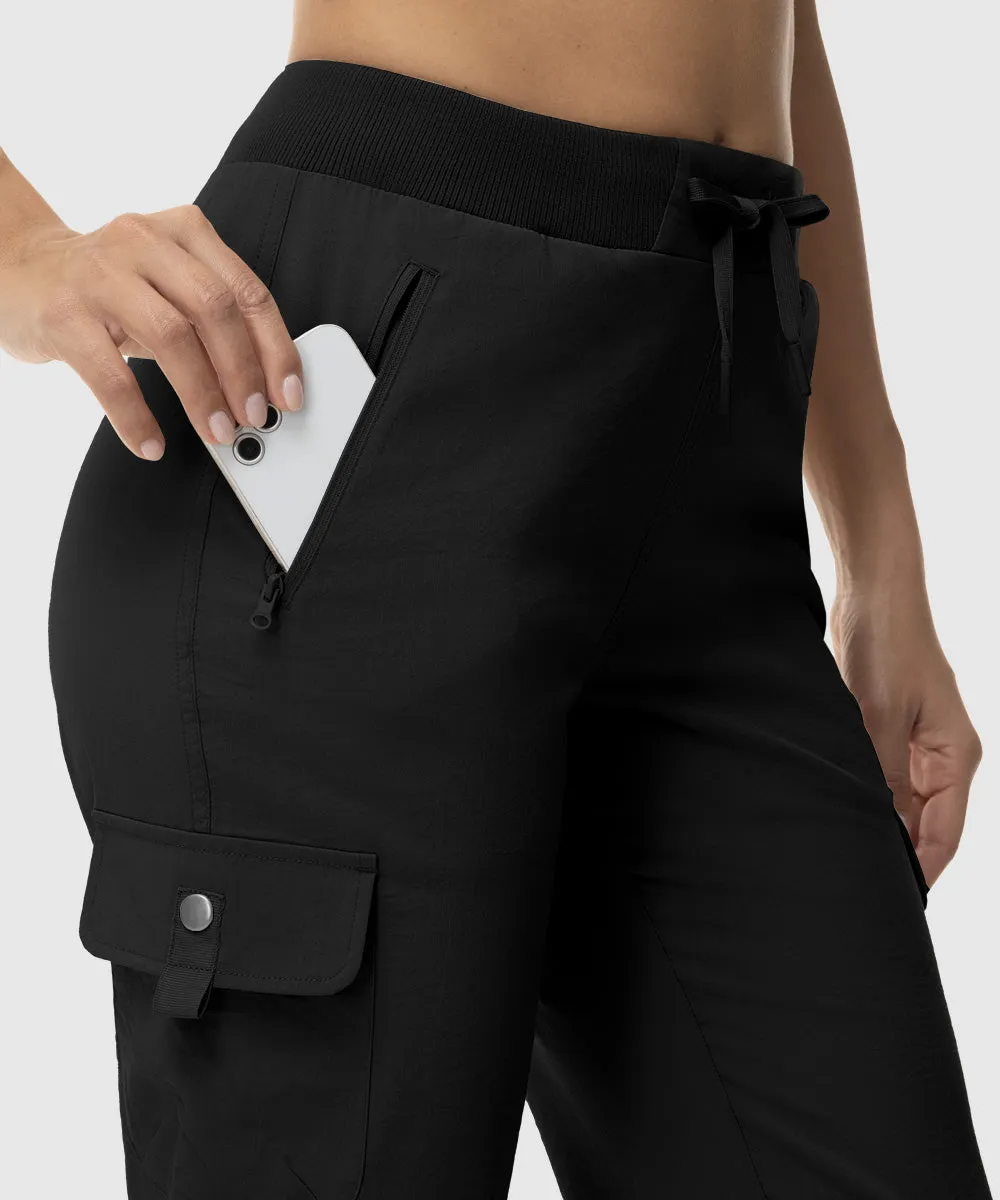 Women's Outdoor Athletic Travel Casual Cropped Pants