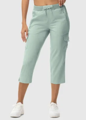 Women's Outdoor Athletic Travel Casual Cropped Pants