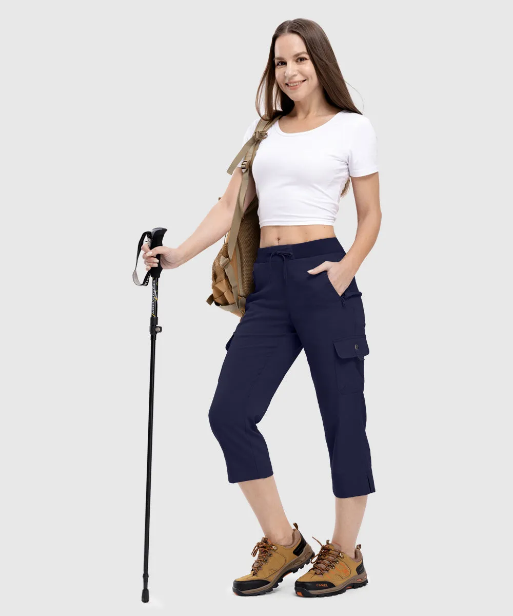 Women's Outdoor Athletic Travel Casual Cropped Pants