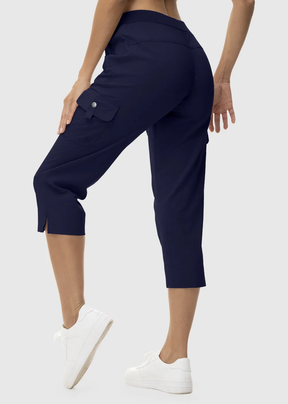 Women's Outdoor Athletic Travel Casual Cropped Pants