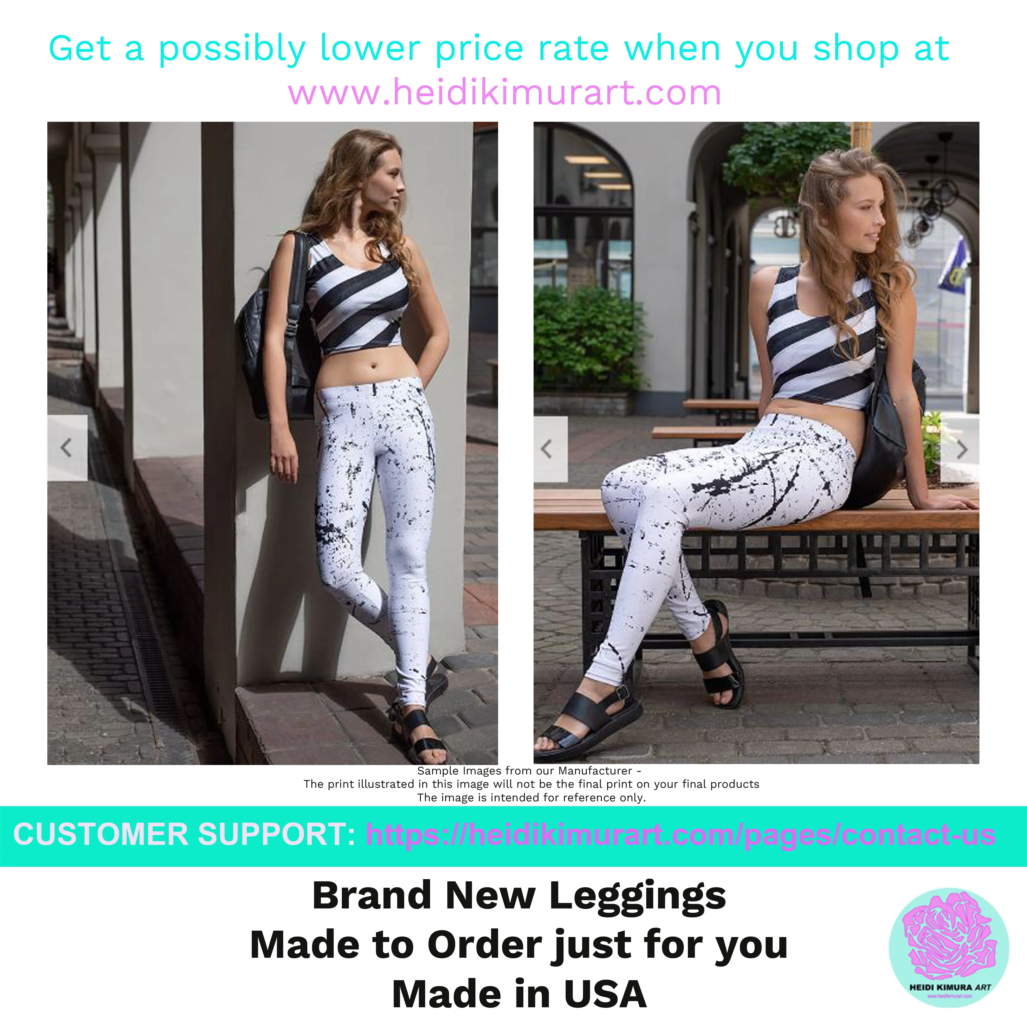 Women's Rainbow Striped Tights, Best Gay Pride Parade Costume Active Fitted Leggings Sports Yoga Pants