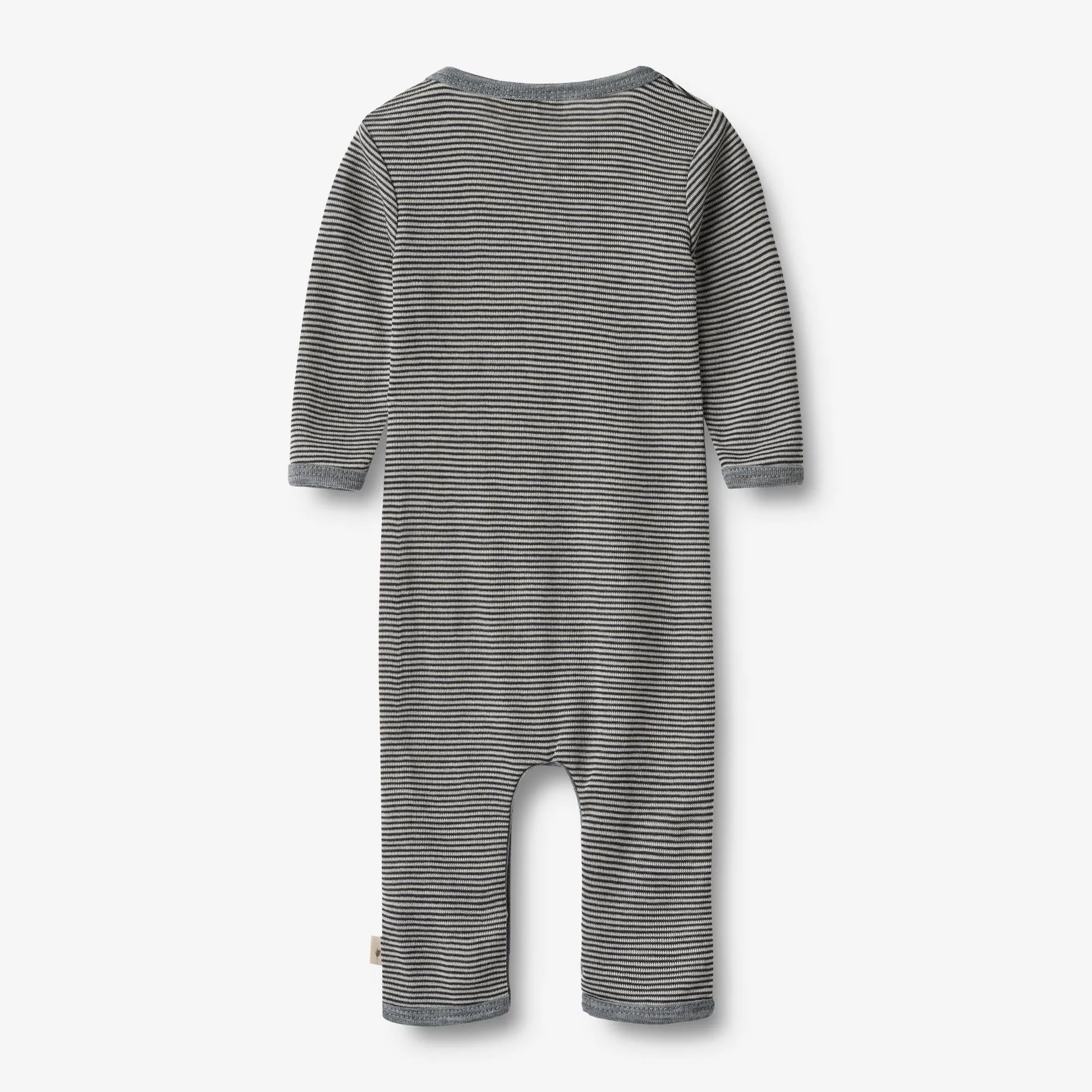 Wool Jumpsuit L/S Haven - navy stripe