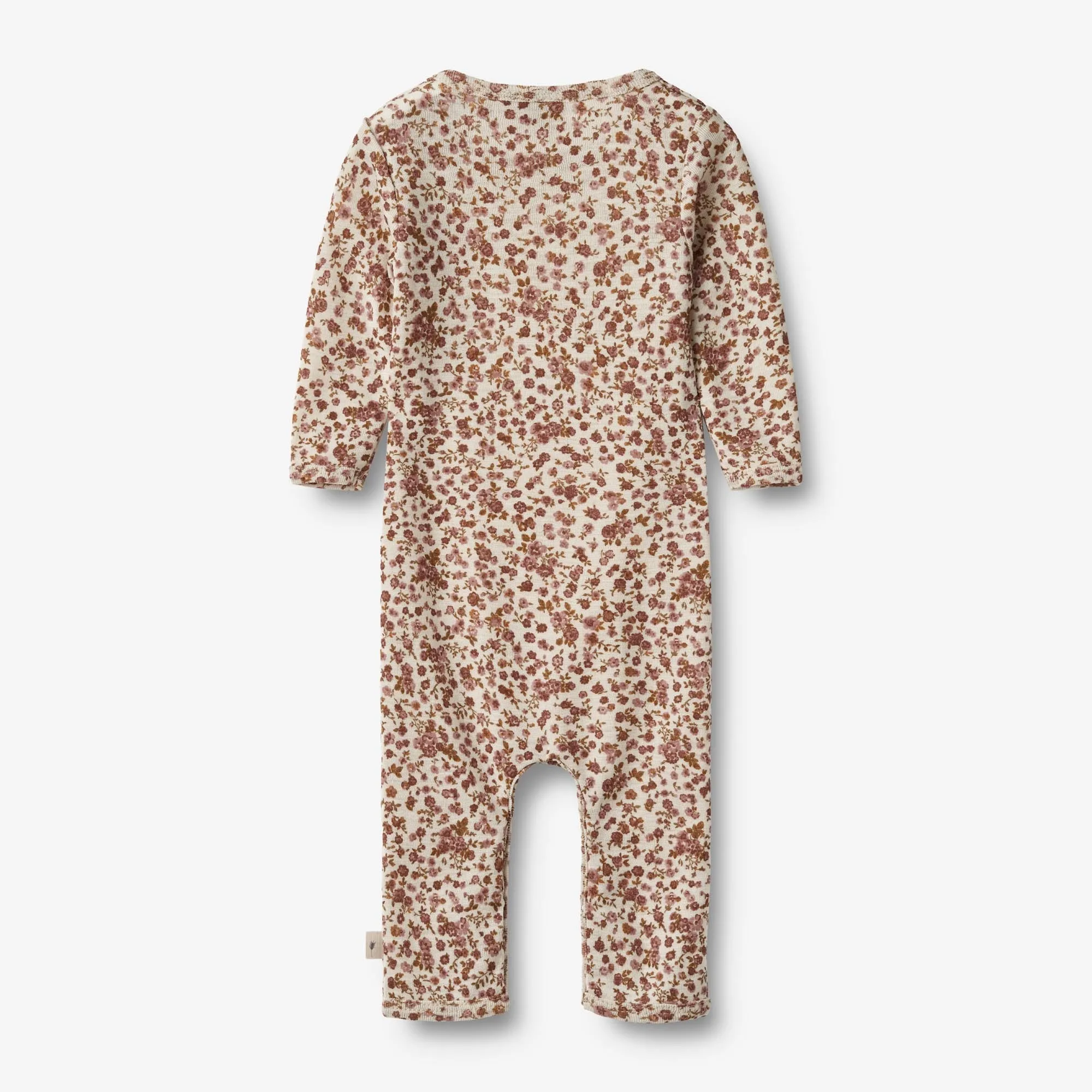 Wool Jumpsuit L/S Haven - rose flowers