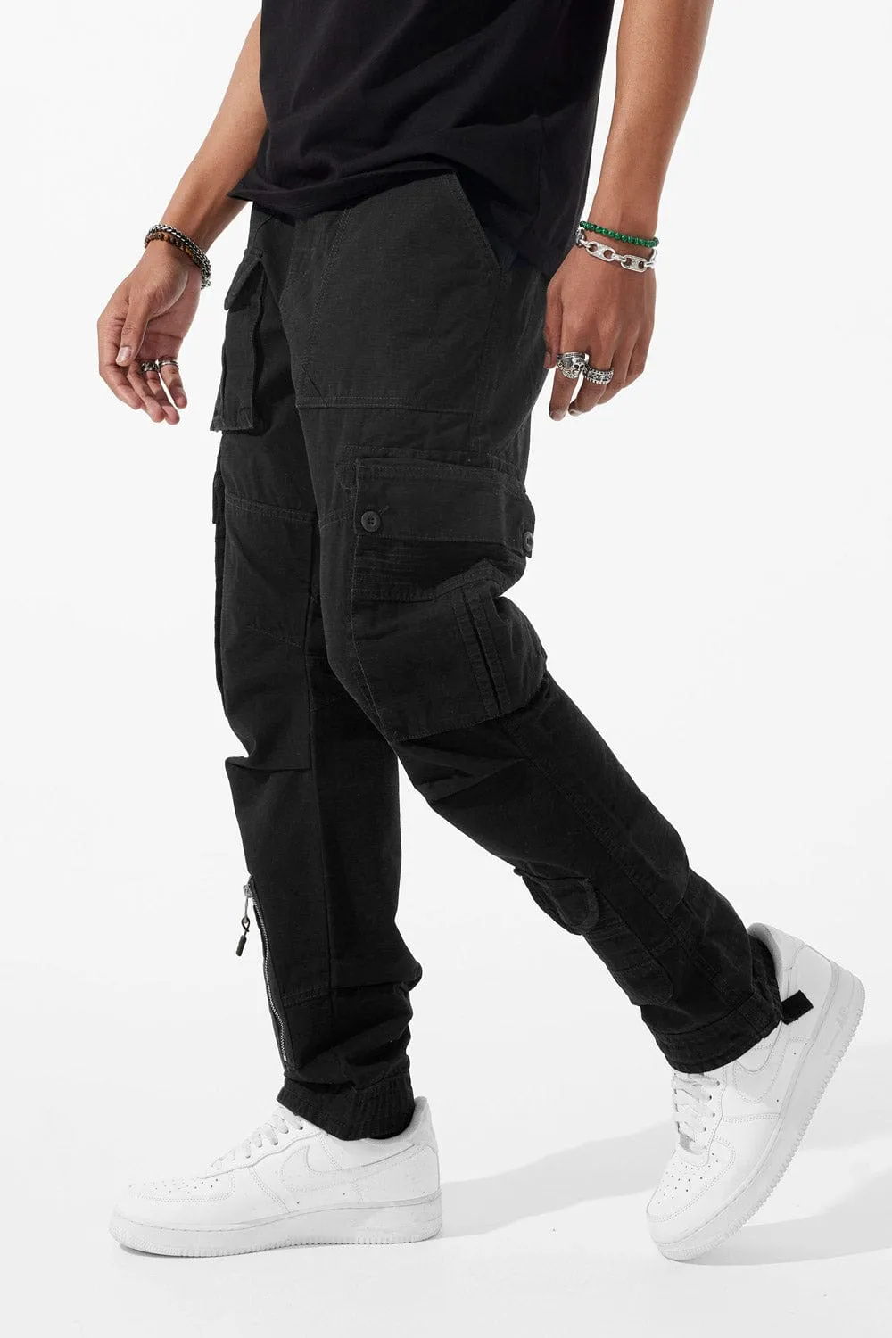 Xavier - Divinity Cargo Pants (Black)