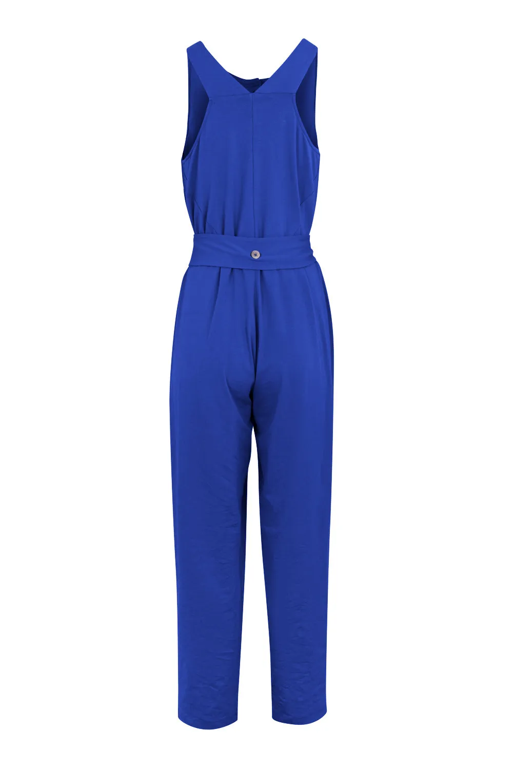Yamena Mazarine Blue Jumpsuit Suite13